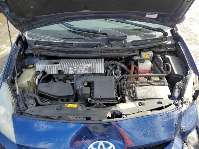 JTDKN3DU7A0157910 - 2010 TOYOTA PRIUS BLUE photo 11