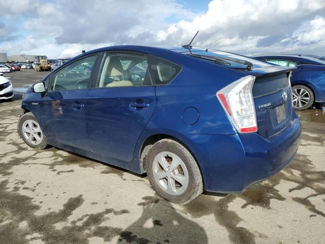 JTDKN3DU7A0157910 - 2010 TOYOTA PRIUS BLUE photo 2