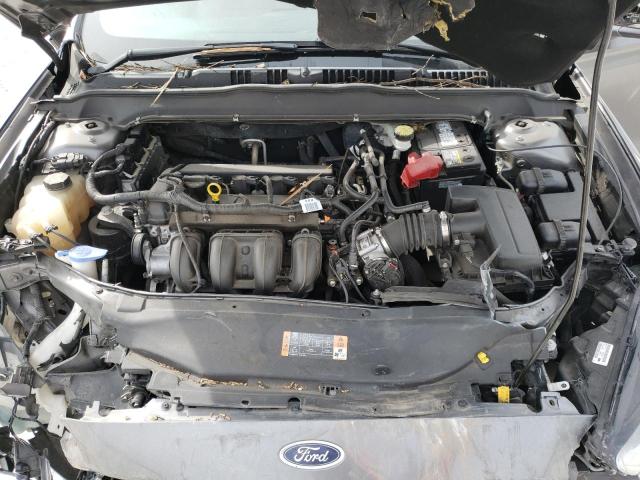 3FA6P0H71ER149151 - 2014 FORD FUSION SE GRAY photo 11