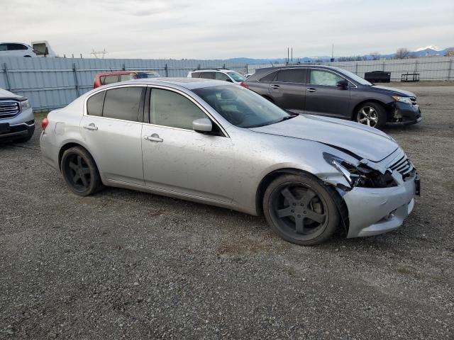 JN1CV6APXCM622652 - 2012 INFINITI G37 BASE SILVER photo 4