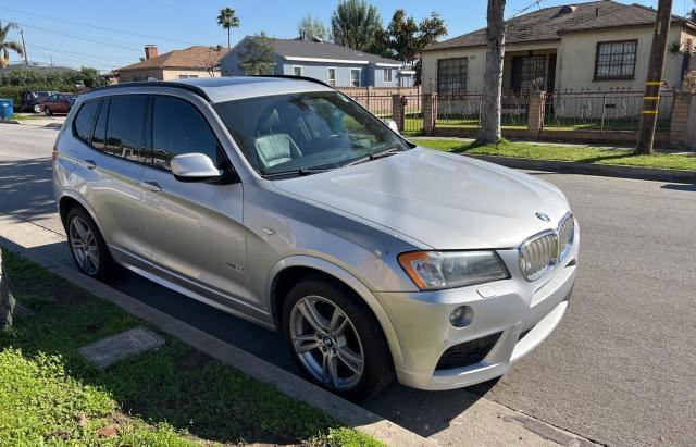 5UXWX7C54E0E75729 - 2014 BMW X3 XDRIVE35I SILVER photo 1