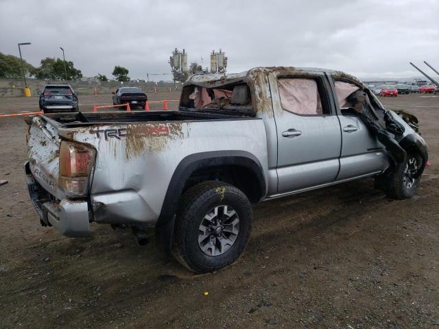 3TMCZ5AN1PM582143 - 2023 TOYOTA TACOMA DOUBLE CAB SILVER photo 3