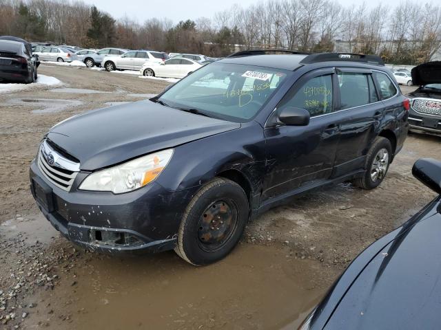 4S4BRBACXB3422681 - 2011 SUBARU OUTBACK 2.5I GRAY photo 1