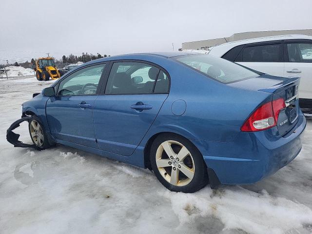 2HGFA1F67AH032483 - 2010 HONDA CIVIC LX-S أزرق صورة 2