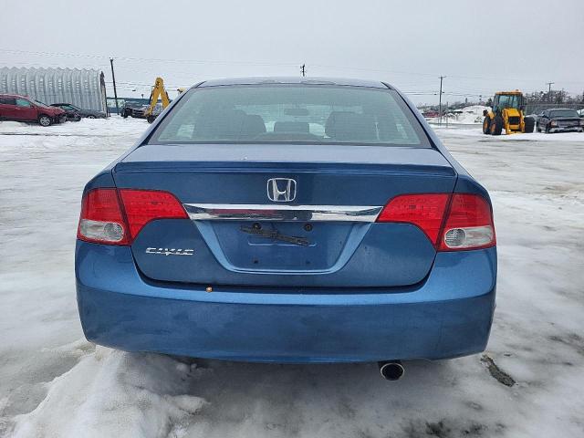 2HGFA1F67AH032483 - 2010 HONDA CIVIC LX-S أزرق صورة 6
