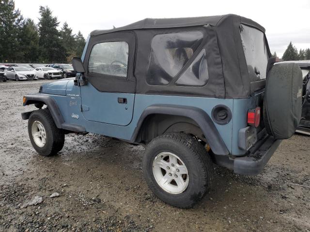 1J4FY19S8VP527256 - 1997 JEEP WRANGLER / SPORT BLUE photo 2