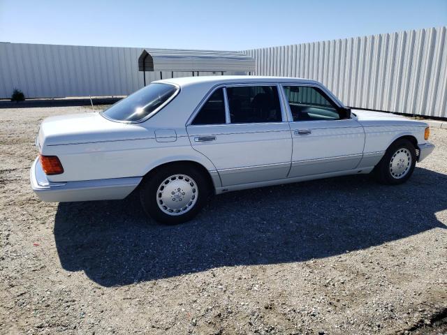 WDBCB35D0MA590607 - 1991 MERCEDES-BENZ 350 SDL WHITE photo 3