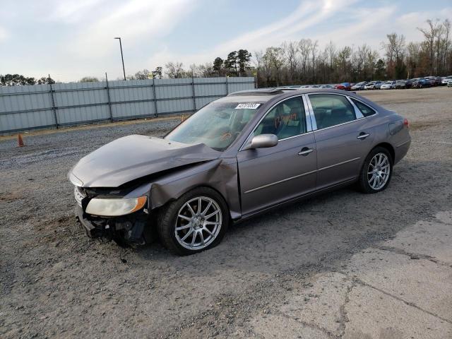 KMHFC46FX6A108127 - 2006 HYUNDAI AZERA SE SILVER photo 1