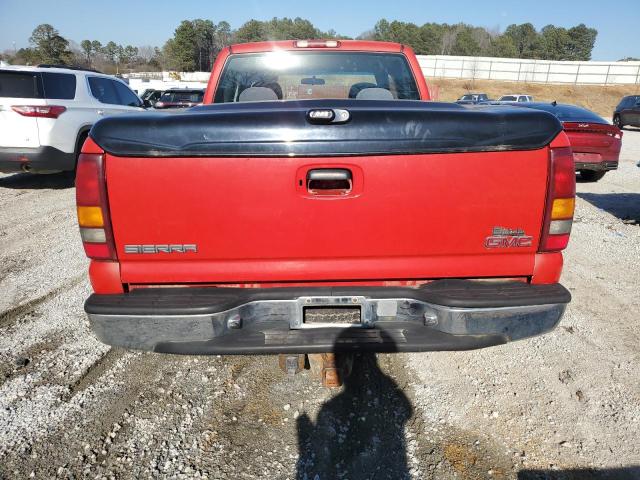 1GTFC29T4YZ107795 - 2000 GMC NEW SIERRA C2500 RED photo 6