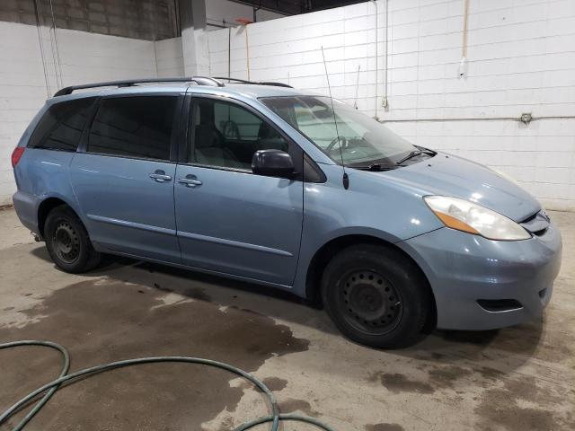 5TDZK23C37S016185 - 2007 TOYOTA SIENNA CE BLUE photo 4