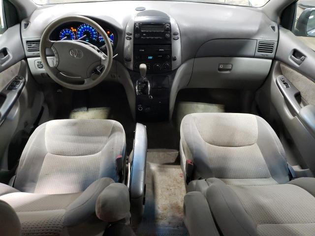 5TDZK23C37S016185 - 2007 TOYOTA SIENNA CE BLUE photo 8