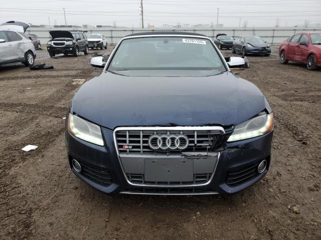 WAUVGAFH9BN005382 - 2011 AUDI S5 PRESTIGE BLUE photo 5