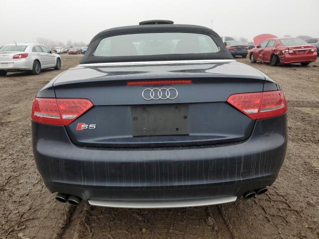 WAUVGAFH9BN005382 - 2011 AUDI S5 PRESTIGE BLUE photo 6