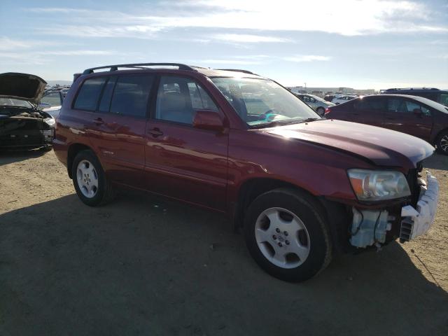 JTEDP21A170142668 - 2007 TOYOTA HIGHLANDER SPORT RED photo 4