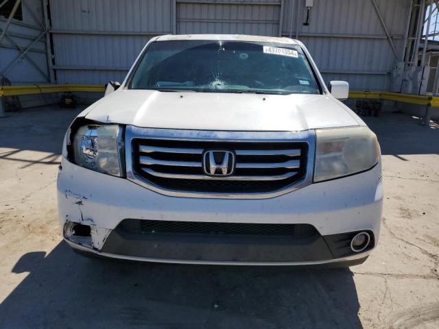 5FNYF4H47FB051702 - 2015 HONDA PILOT EX WHITE photo 5