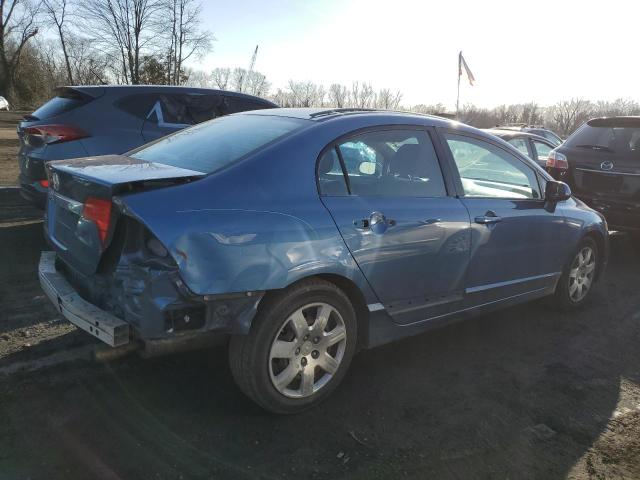 2HGFA1F51AH321897 - 2010 HONDA CIVIC LX BLUE photo 3