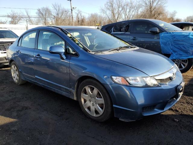 2HGFA1F51AH321897 - 2010 HONDA CIVIC LX BLUE photo 4