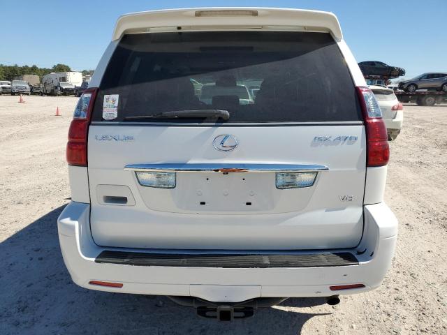 JTJBT20X090175402 - 2009 LEXUS GX 470 WHITE photo 6