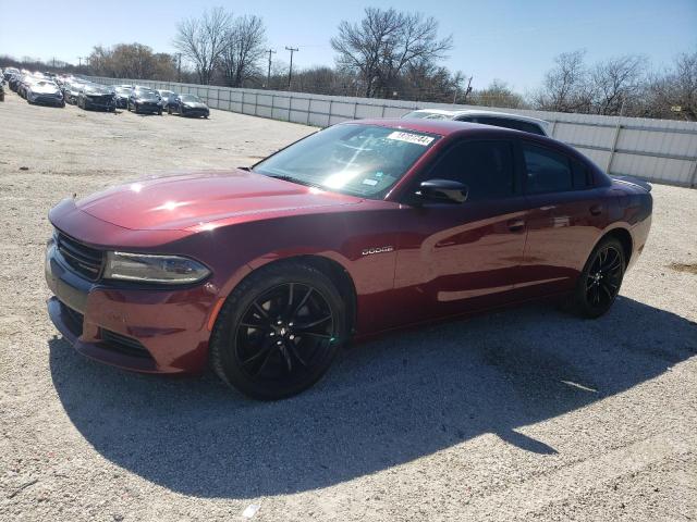 2C3CDXBG9JH217715 - 2018 DODGE CHARGER SXT MAROON photo 1