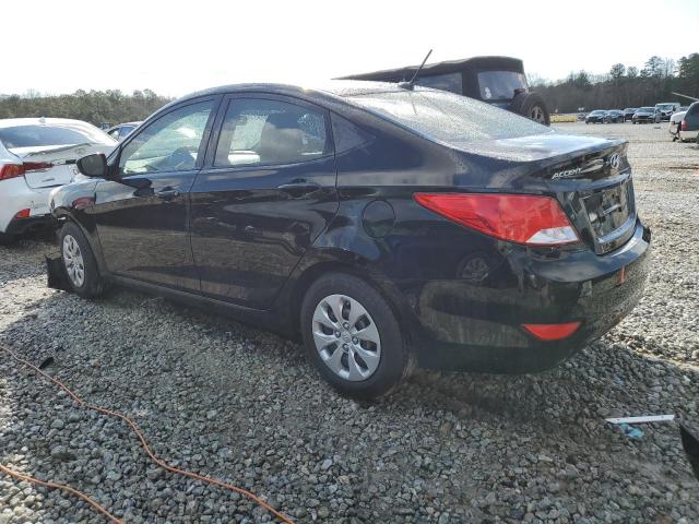 KMHCT4AE7HU288900 - 2017 HYUNDAI ACCENT SE BLACK photo 2