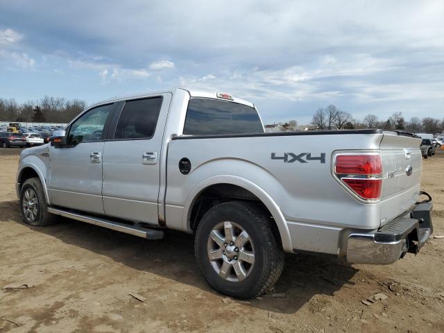 1FTFW1EVXAFC80642 - 2010 FORD F150 SUPERCREW SILVER photo 2