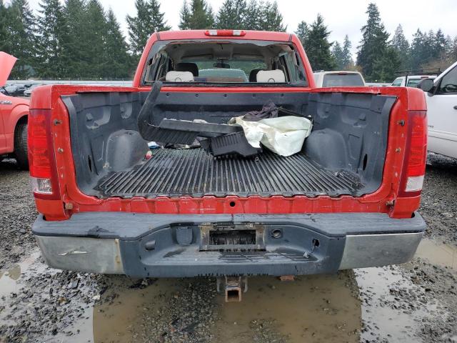 3GTP2TE34BG393965 - 2011 GMC SIERRA K1500 RED photo 6