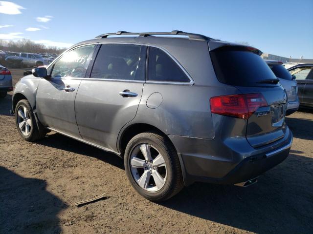 2HNYD2H6XBH501255 - 2011 ACURA MDX TECHNOLOGY CHARCOAL photo 2