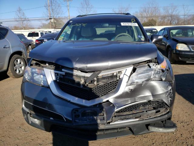 2HNYD2H6XBH501255 - 2011 ACURA MDX TECHNOLOGY CHARCOAL photo 5