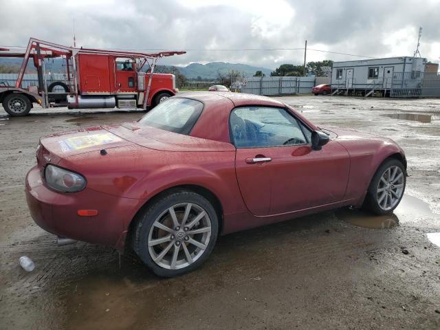 JM1NC26F970130311 - 2007 MAZDA MX-5 MIATA RED photo 3