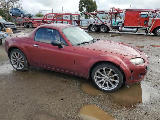 JM1NC26F970130311 - 2007 MAZDA MX-5 MIATA RED photo 4