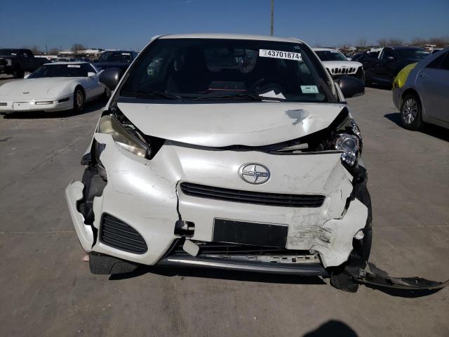 JTNJJXB07FJ030988 - 2015 TOYOTA SCION IQ WHITE photo 5