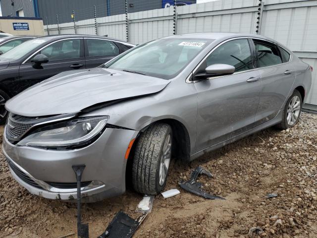 1C3CCCABXFN628296 - 2015 CHRYSLER 200 LIMITED SILVER photo 1