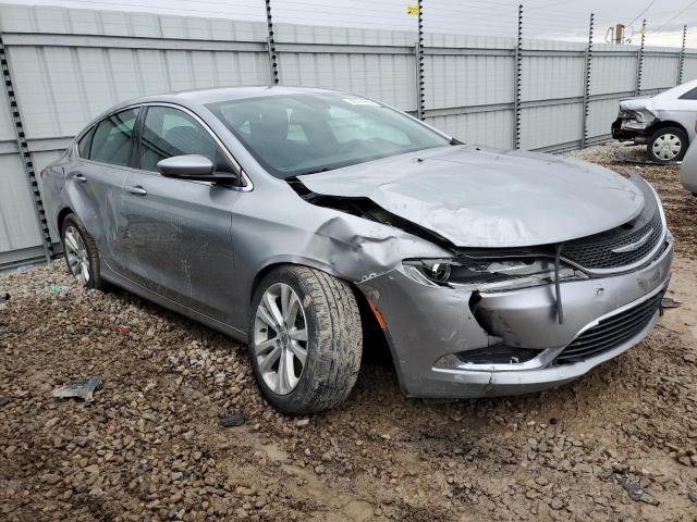 1C3CCCABXFN628296 - 2015 CHRYSLER 200 LIMITED SILVER photo 4