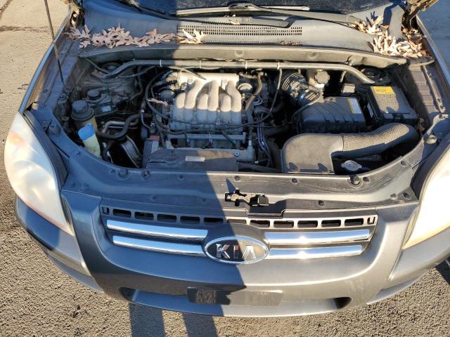 KNDJF723477347545 - 2007 KIA SPORTAGE EX BROWN photo 11