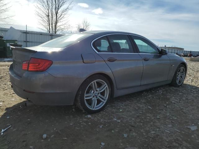 WBAFU7C50BC874460 - 2011 BMW 535 XI GRAY photo 3