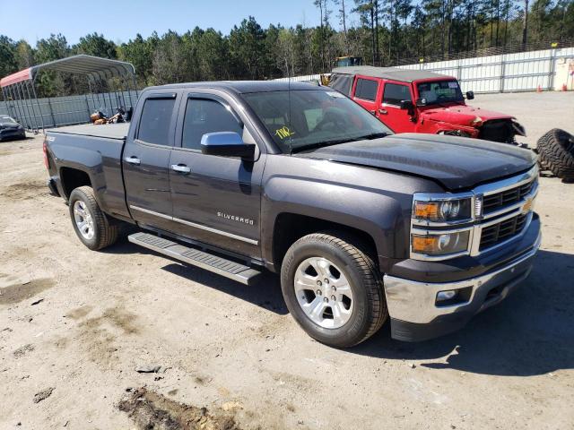 1GCVKSEC8EZ280512 - 2014 CHEVROLET SILVERADO K1500 LTZ BLACK photo 4