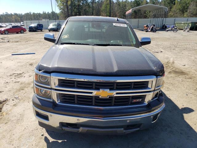 1GCVKSEC8EZ280512 - 2014 CHEVROLET SILVERADO K1500 LTZ BLACK photo 5