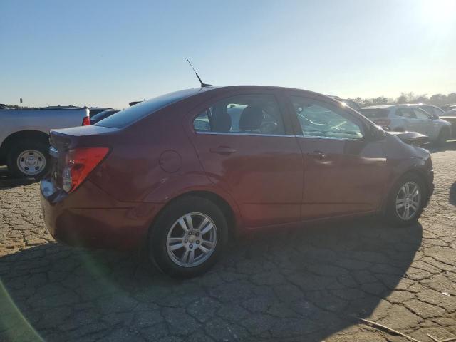 1G1JC5SH1C4219325 - 2012 CHEVROLET SONIC LT BURGUNDY photo 3