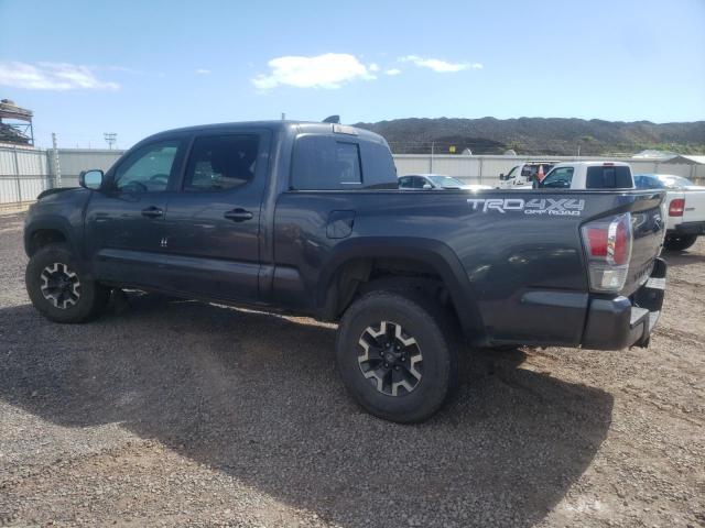 3TMDZ5BNXMM100994 - 2021 TOYOTA TACOMA DOUBLE CAB GRAY photo 2