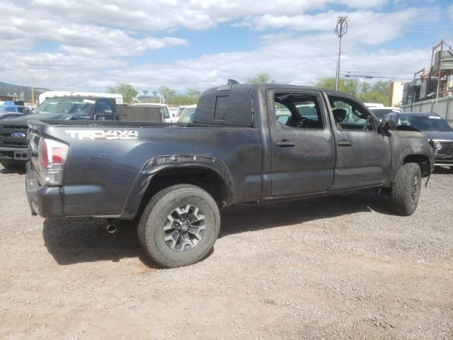 3TMDZ5BNXMM100994 - 2021 TOYOTA TACOMA DOUBLE CAB GRAY photo 3