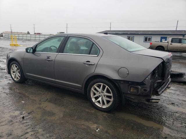 3FAHP0JG9BR128983 - 2011 FORD FUSION SEL GRAY photo 2