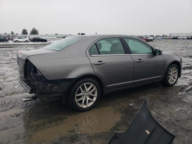 3FAHP0JG9BR128983 - 2011 FORD FUSION SEL GRAY photo 3