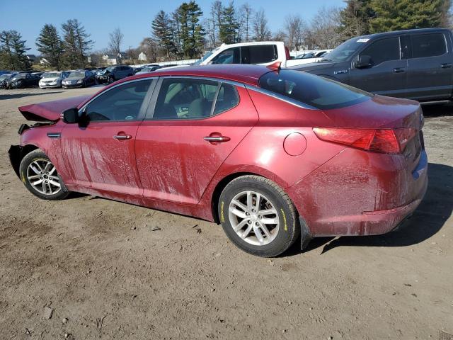 5XXGM4A72DG165784 - 2013 KIA OPTIMA LX RED photo 2