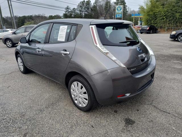 1N4AZ0CP0FC317776 - 2015 NISSAN LEAF S SILVER photo 3