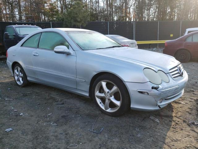 WDBTJ65J95F148410 - 2005 MERCEDES-BENZ CLK 320C BLUE photo 4