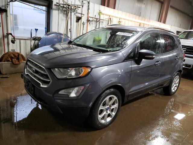 MAJ3S2GE0KC291868 - 2019 FORD ECOSPORT SE GRAY photo 1