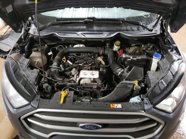 MAJ3S2GE0KC291868 - 2019 FORD ECOSPORT SE GRAY photo 11