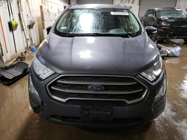 MAJ3S2GE0KC291868 - 2019 FORD ECOSPORT SE GRAY photo 5