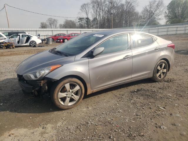 KMHDH4AE1BU113006 - 2011 HYUNDAI ELANTRA GLS GRAY photo 1