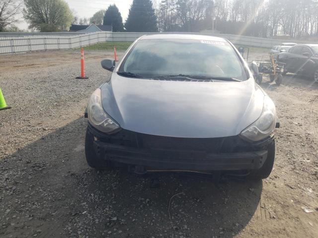 KMHDH4AE1BU113006 - 2011 HYUNDAI ELANTRA GLS GRAY photo 5